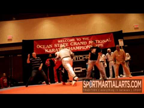 Anthony Merricks v Greg Betlach - Team Sparring - Ocean State Grand Nationals 2013