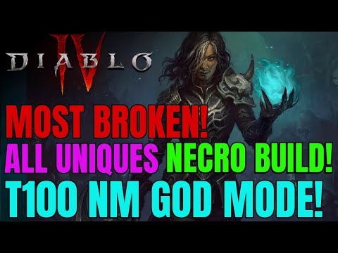 ALL UNIQUES Necromancer Build Is SO BUSTED! | Diablo 4 Season 2