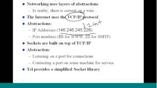 Mod-04 Lec-27 TCP,Ports and Sockets