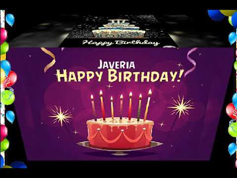 HAPPY BIRTHDAY TO YOU  Javeria