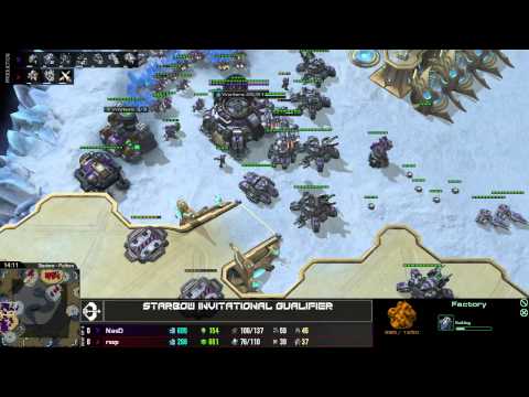 NasD (t)  Vs rsvp (p) - game 1 - Starbow Invitational qualifier.