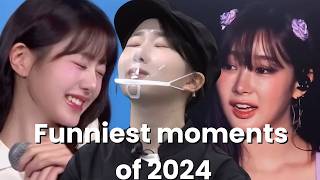 Download lagu FUNNIEST kpop moments of 2024 mp3