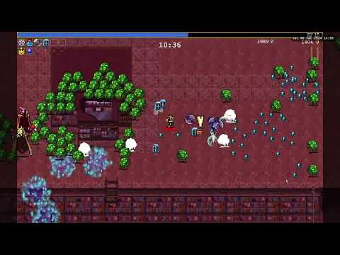 1 : Trying to unlock a secret in the Inverted Library. #VampireSurvivors