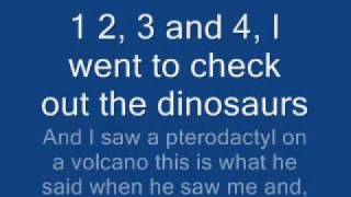 Amy Can Flyy - Dinosaurs Go Rawr - Lyrics