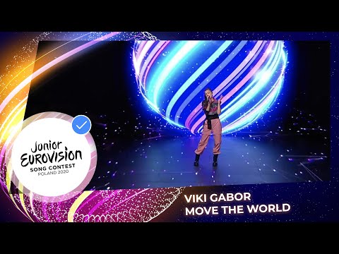 Viki Gabor - Move The World - Opening Ceremony - Junior Eurovision 2020