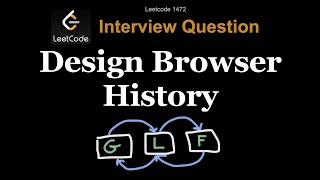 YouTube video 'Leetcode 1472: Design Browser History'