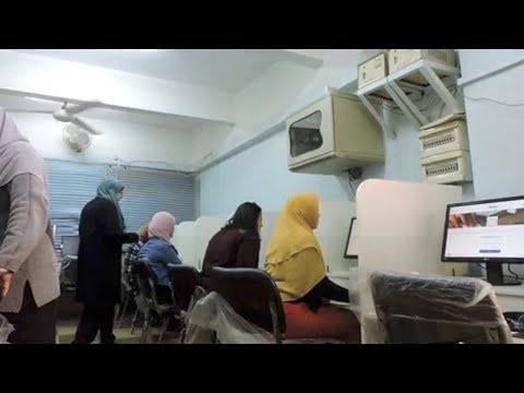 525 معلما يبدأون اختبارات مسابقة العقود المؤقتة في أسيوط