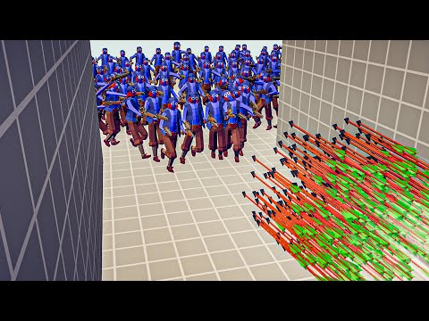 100x FLINTLOCK vs EVERY GOD | TABS - Totally Accurate Battle Simulator