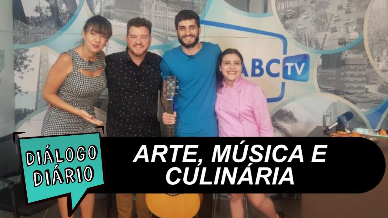 Comediante, cantor e minichef no Diálogo Diário