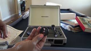 Video thumbnail for Crosley Cruiser Deluxe Record Player Unboxing & First Sounds! by VianneyCreates