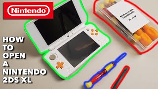 HOW TO Open a NINTENDO 2DS XL - And The REPAIR Tools YOU NEED