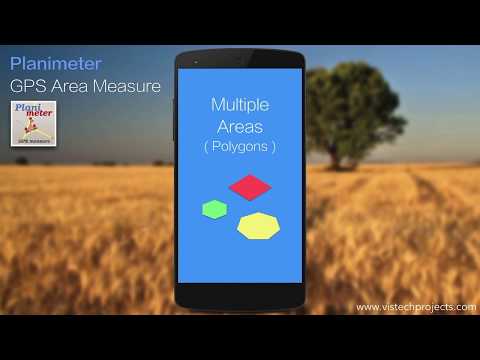Planimeter - GPS area measure Video