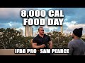 IFBB PRO - Sam Pearce - DAY IN THE LIFE - FOOD #bodybuilder #food #dayinthelife #whatieat