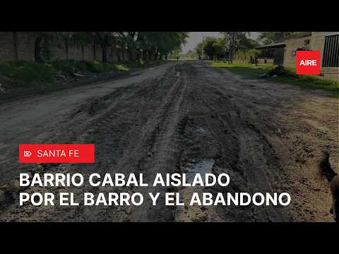 Vecinos de barrio Cabal reclaman arreglo urgente de calle Estado de Israel