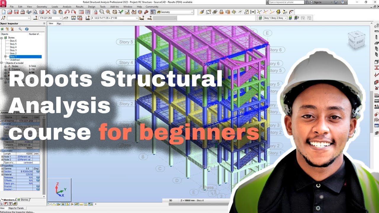 Complete Robots structural analysis course for beginners