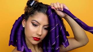 Hair Influencer Amanda Walker - 1950's Inspired Curly Hairstyle