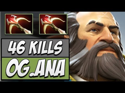OG.Ana Kunkka with 46 KILLS | Dota Gameplay