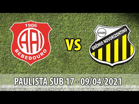 GOLS PAULISTA 2021 Sub 17 - Inter Bebedouro 1 x 4 Novorizontino 9 04 2022