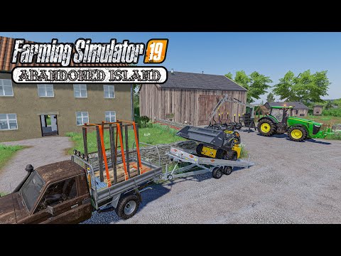 Removing All Trees From the Fields | Day 10 on Spectacle Island | Farming Simulator 19 Timelapse