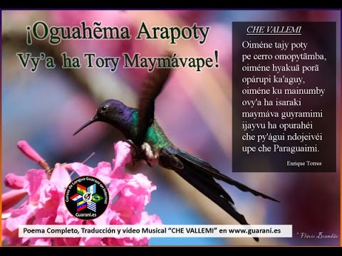 CHE VALLEMI - MI VALLE - Ñe'ẽpoty - Poesía hecha canción en Guaraní.