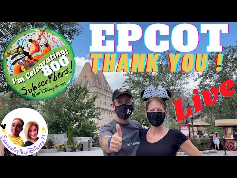 🔴Walt Disney World LIVE! Epcot! 9/28/21