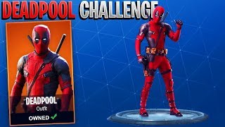 ДЭДПУЛ ФОРТНАЙТ ЧЕЛЛЕНДЖ FORTNITE DEADPOOL CHALLENGE