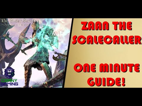 ESO Zaan the Scalecaller One Minute Guide! How to Beat Zaan from Scalecaller Peak