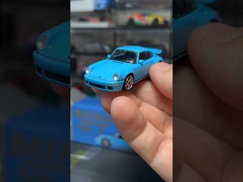 SMURF RUF by He has me in love 😍 #smurf #ruf #minigt #164scale #porsche #diecast #viral #shortsviral