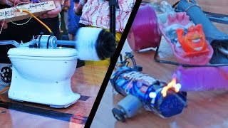 Hebocon UK: Deliberately Terrible Robot Fighting