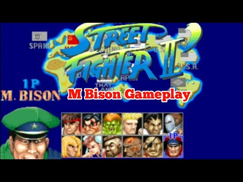 Street Fighter 2 Champion Edition | M Bison Playthrough