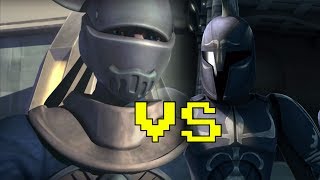 Who were the more Skilled? - Senate Commandos vs Mandalorian Royal Guards