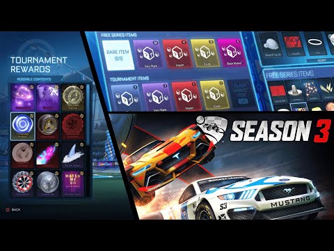 Rocket League Season 3 | NEUE Turnier Belohnungen und NEUES Trading System