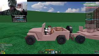 larping on armored patrol