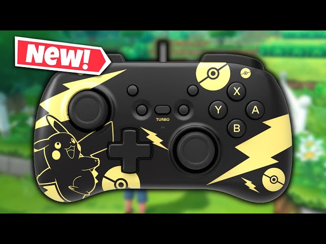 Vídeo relacionado con HORIPAD Mini para Nintendo Swith (Pikachu Black & Gold)
