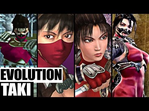 Evolution of Taki from SoulCalibur (1996-2018)