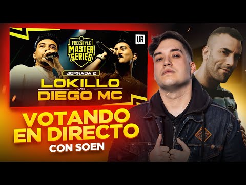 LOKILLO Y DIEGO MC 🇵🇪 NOS DAN UN BATALLÓN EMOCIONANTE 😍VOTANDO DIEGO MC VS LOKILLO FMS COLOMBIA J02