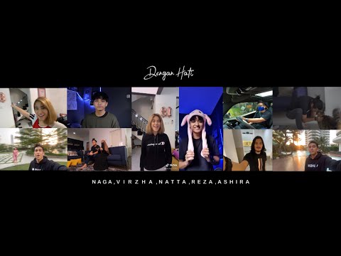Dengan Hati - Virzha, Natta Reza, Ashira Zamita, Indra Sinaga, Reza Darmawangsa (Official Video)