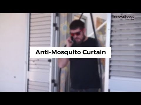 Moustiquaire magnétique anti-insectes pour porte avec fermeture aimantée
