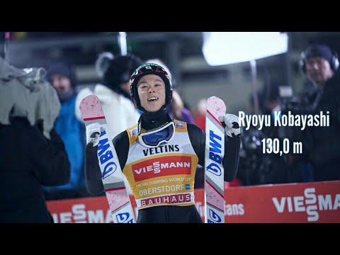 Ryoyu Kobayshi 130,0 m (21.12.2019). Konkur indywidualny Engelberg 2019