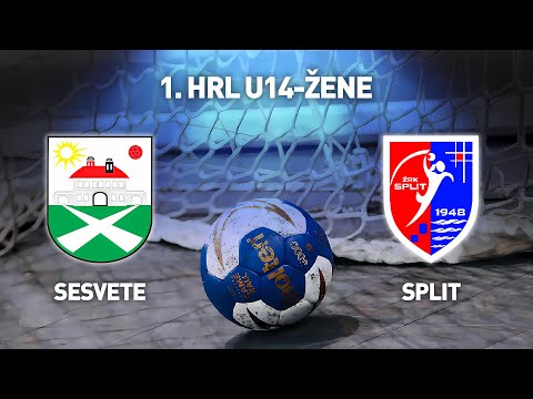 RK Sesvete Agroproteinka vs ŽRK Split | 1. HRL U14-žene (Za plasman)