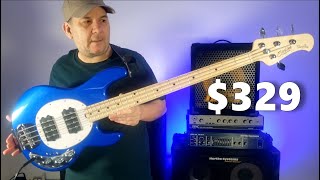 Video thumbnail for I took a chance buying a B stock Sterling Ray4 HH Stingray Bass from ProAudioStar.com - worth it? by Bill Plays Bass