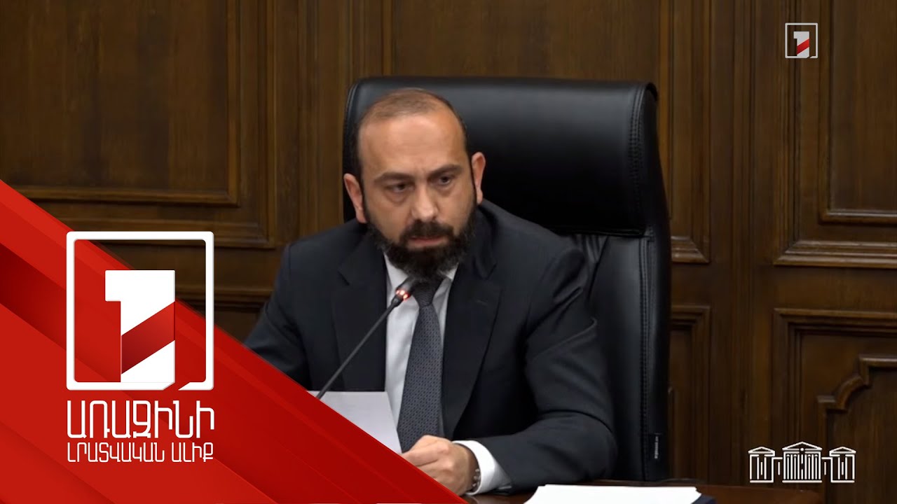 Ոչ միայն կարող եմ համոզել, այլև կարող եմ պնդել, որ ես ճիշտ եմ, դուք սխալ. Միրզոյանը՝ ընդդիմությանը