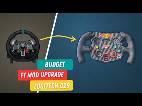 Turn Your G29 Into an F1 Wheel! | Budget DIY Mod Tutorial