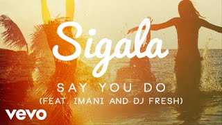 Sigala - Say You Do video