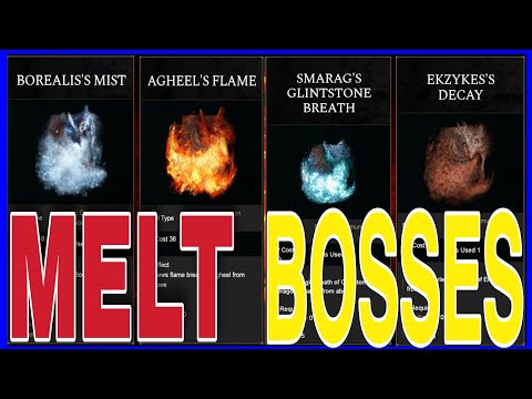 How to get up to 100% more damage with dragon breath incantations - MELT BOSSES in ELDEN RING