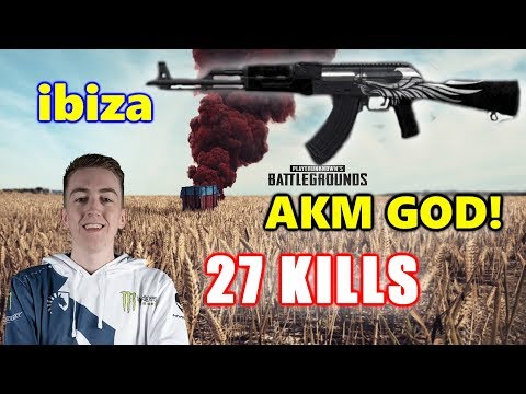 Team Liquid ibiza - 27 KILLS - PERSONAL KILL RECORD! AKM GOD! - SOLO - PUBG