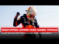 Verstappen lovend over Jumbo-topman: "Vanaf het eerste moment geloofde jij erin"