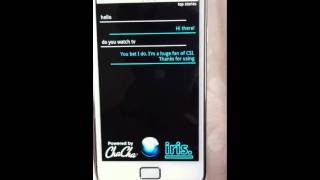 Iris android app