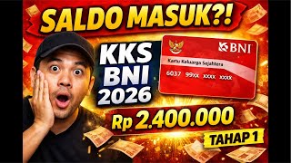 Download lagu CEK SALDO PKH & BPNT KKS BNI TAHAP 1 2026 ‼️ SALDO MASUK PAGI INI? JANGAN KETINGGALAN! mp3