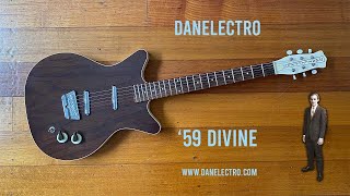 Video thumbnail for Danelectro: '59 DIVINE - Walnut by Brett Kingman